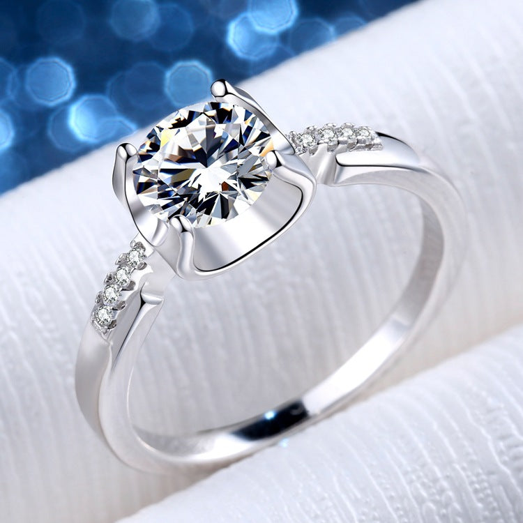 Sweet Serenity Moissanite rings