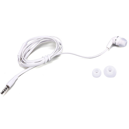 Mono Headset, Hands-free Single Headphone 3.5mm Wired Earbud Earphone w Mic - NWF70