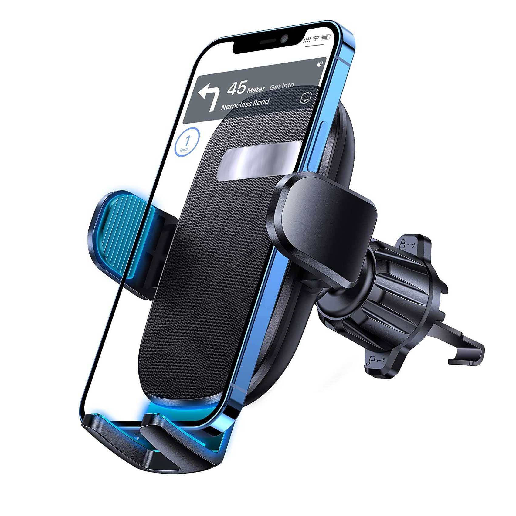 Car Mount, Strong Grip Cradle Swivel Phone Holder Air Vent - NWY98