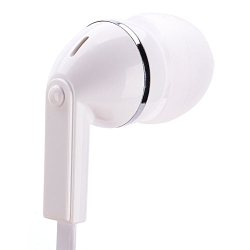 Mono Headset, Hands-free Single Headphone 3.5mm Wired Earbud Earphone w Mic - NWF70