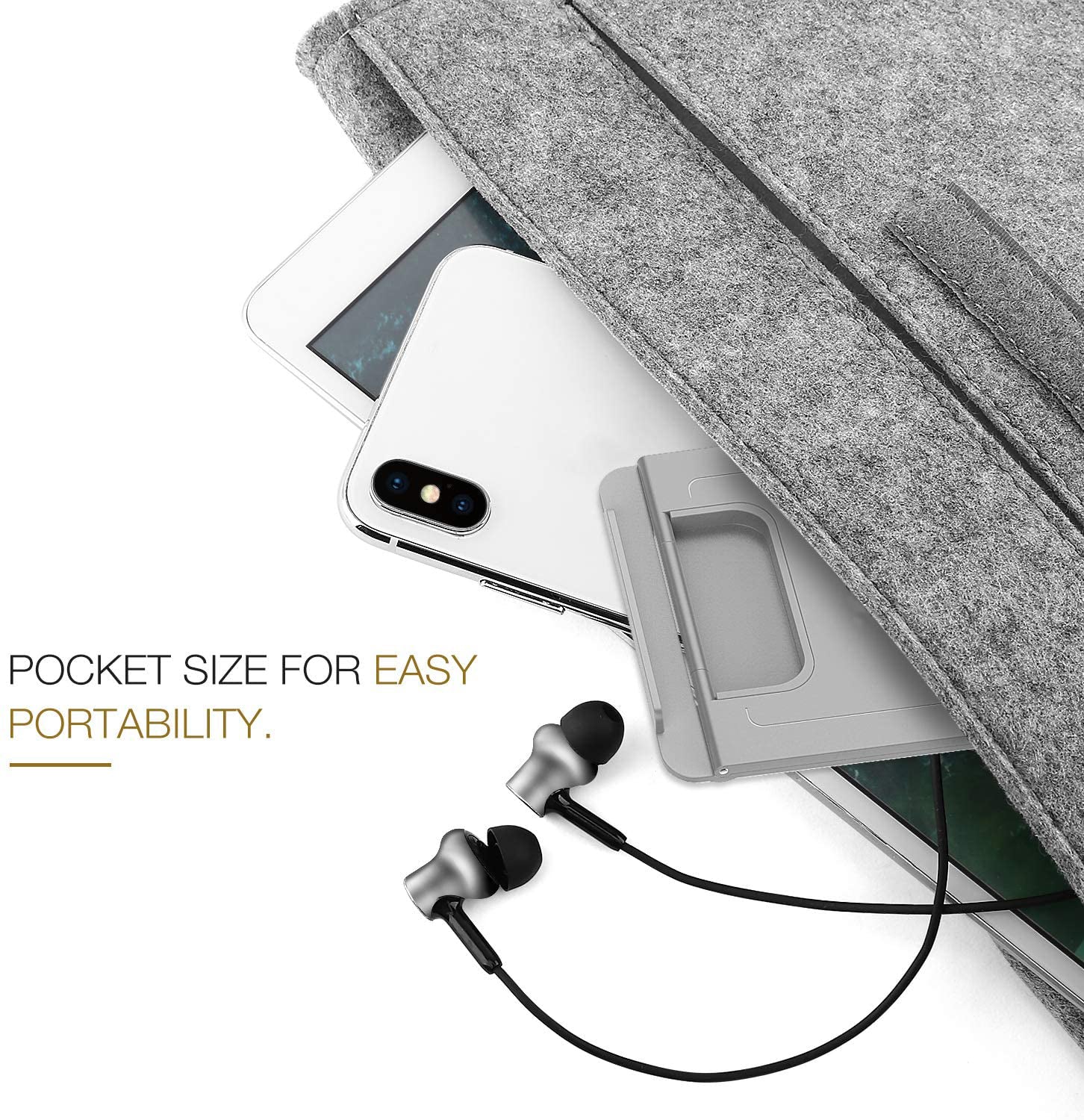 Stand, Cradle Desktop Travel Holder Fold-up - NWZ46