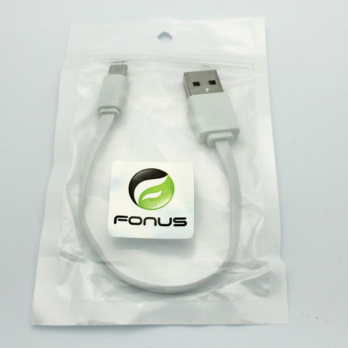 Short USB Cable, Wire Power Cord Charger MicroUSB - NWB73