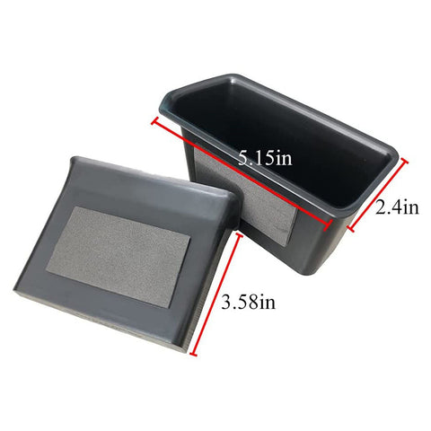 Door Side Storage Box Fit for VW Volkswagen Atlas 2018-2022 Atlas Cross Sport Armrest Phone Container Door Organizer Handle Pocket ABS Tray Insert Glove Pallet