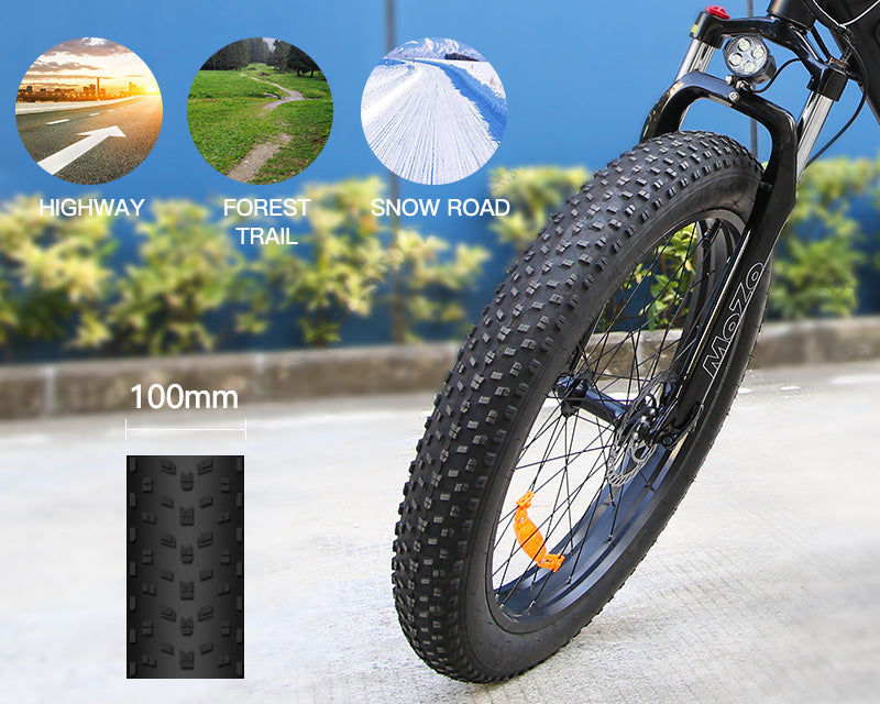 26 Inch Mountain EBike - LESOOS HiSky 26 Inch Mountain EBike - LESOOS FatSky Pro