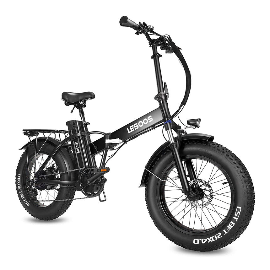 Lesoos FatSky Folding Fat Tire Electric Bike - Lesoos FatSky