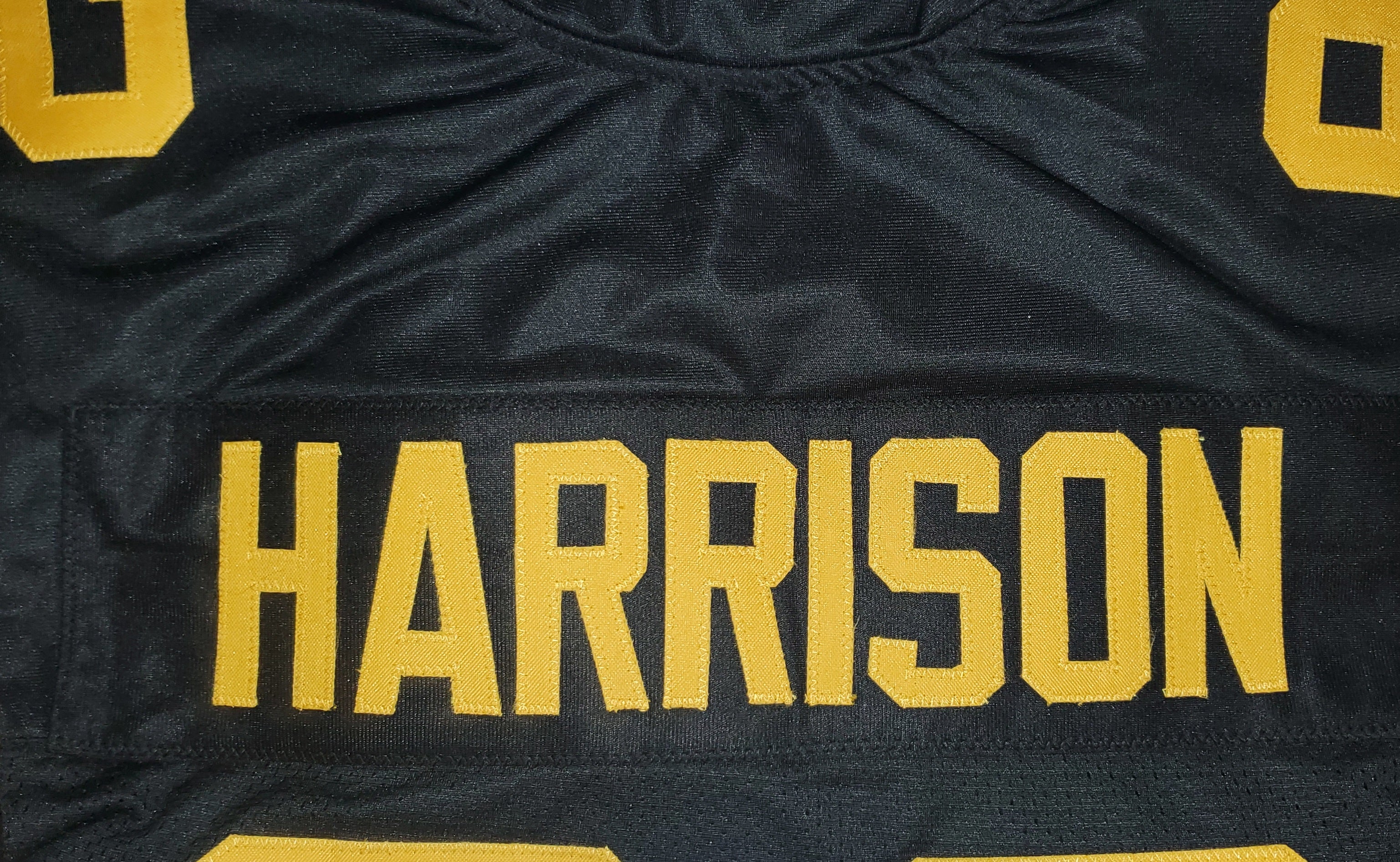 James Harrison Autographed Custom Color Rush Jersey (JSA)