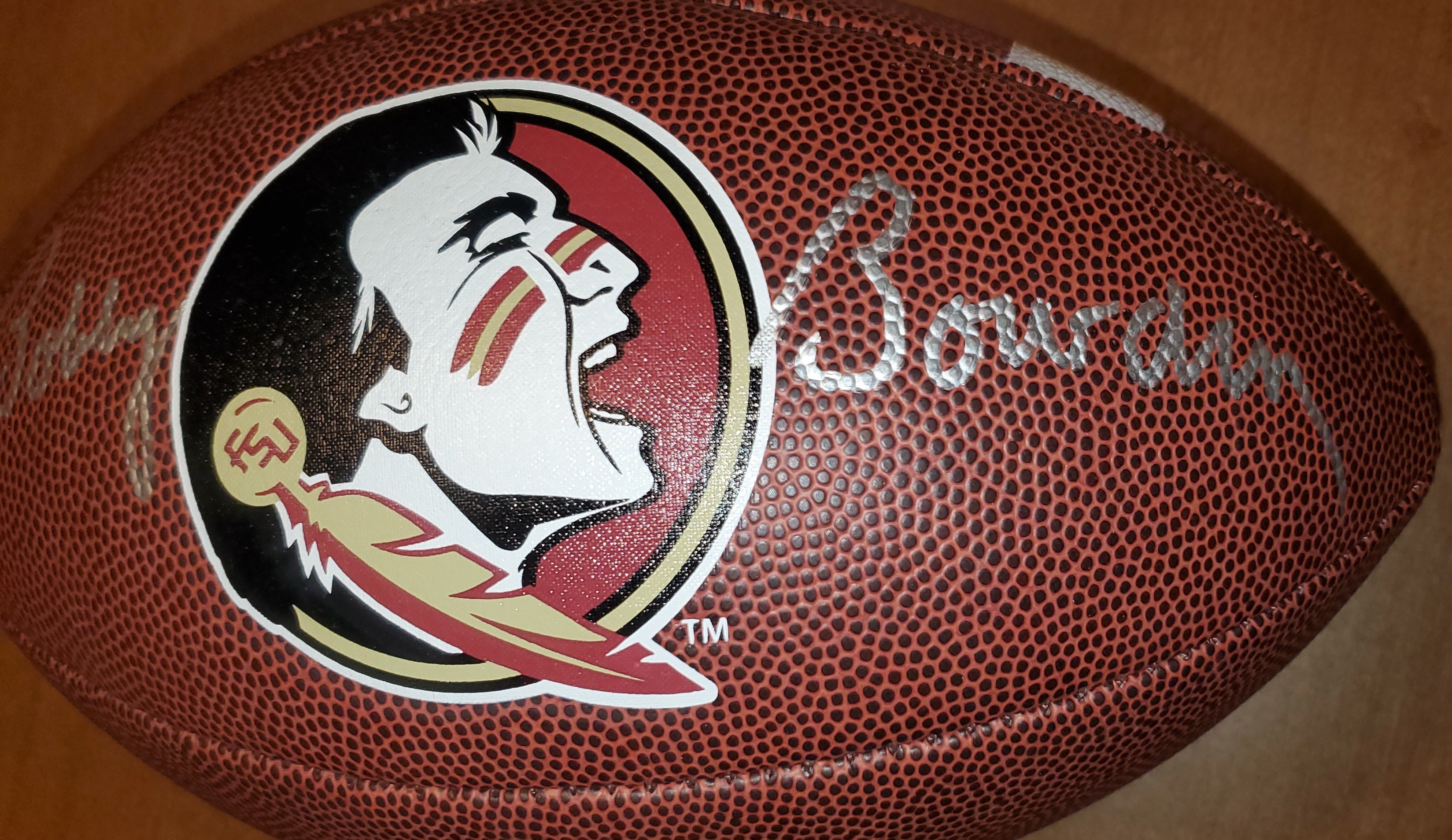Florida State Bobby Bowden Autographed Logo Football (JSA)