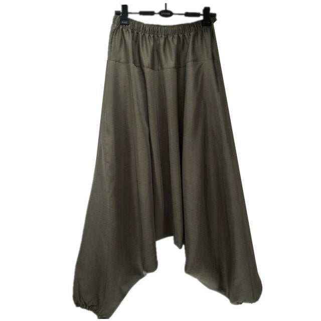 Yoga harem plants - loose women casual trousers with wide legs
