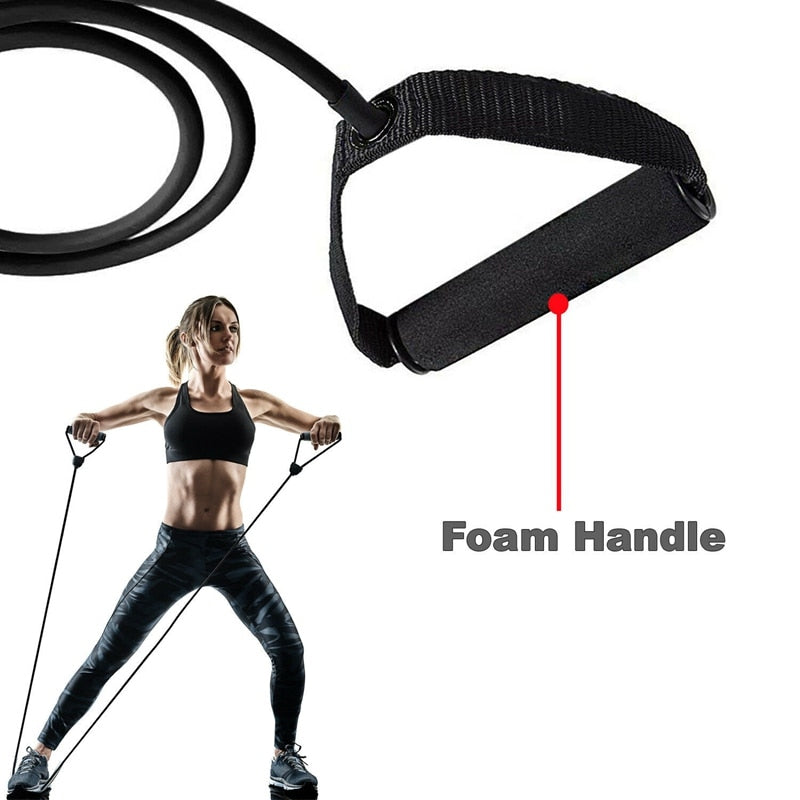 Yoga Pull Rope Resistance Bands - TPE Yoga Equipment