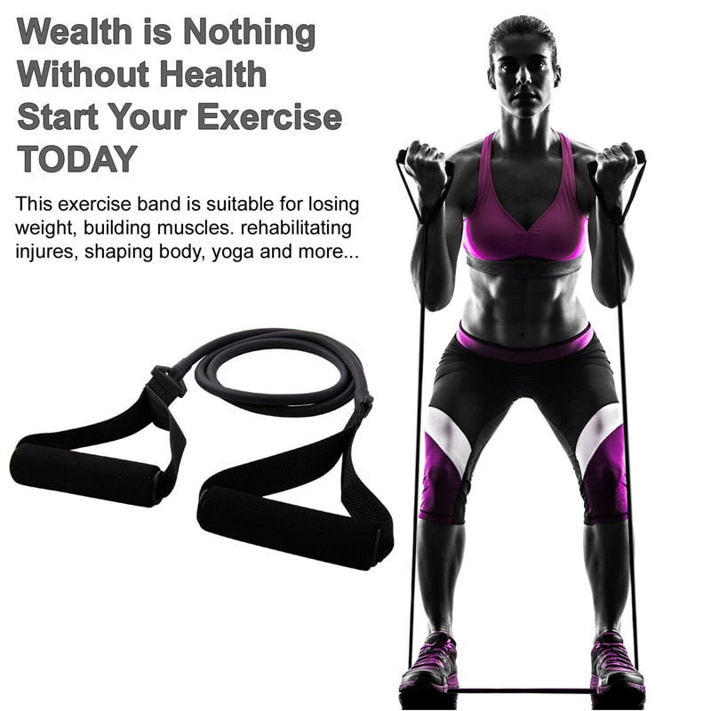 Yoga Pull Rope Resistance Bands - TPE Yoga Equipment