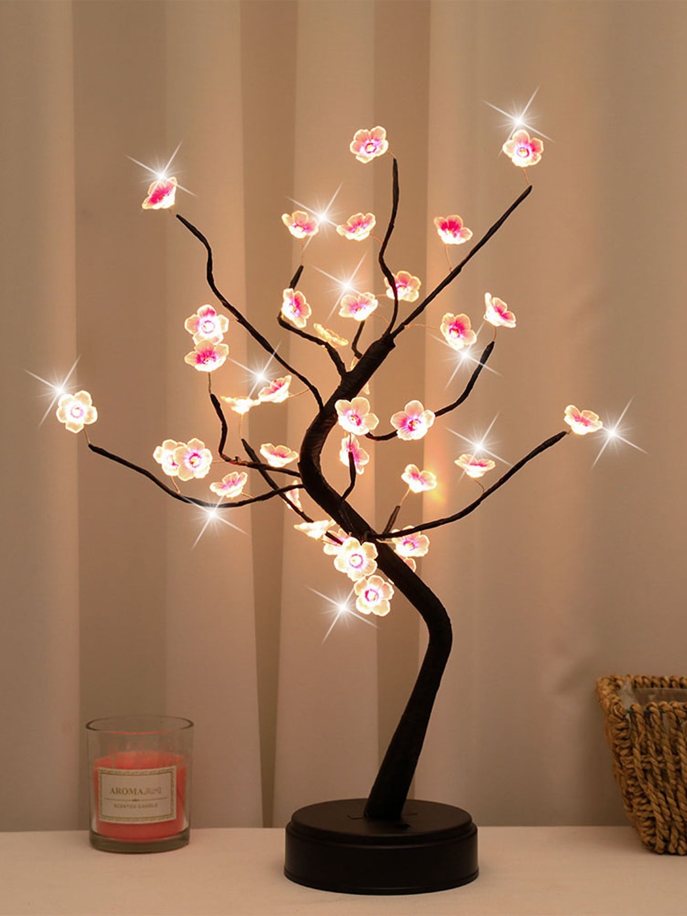 Zen Decor Ideas - Flower Light Tree