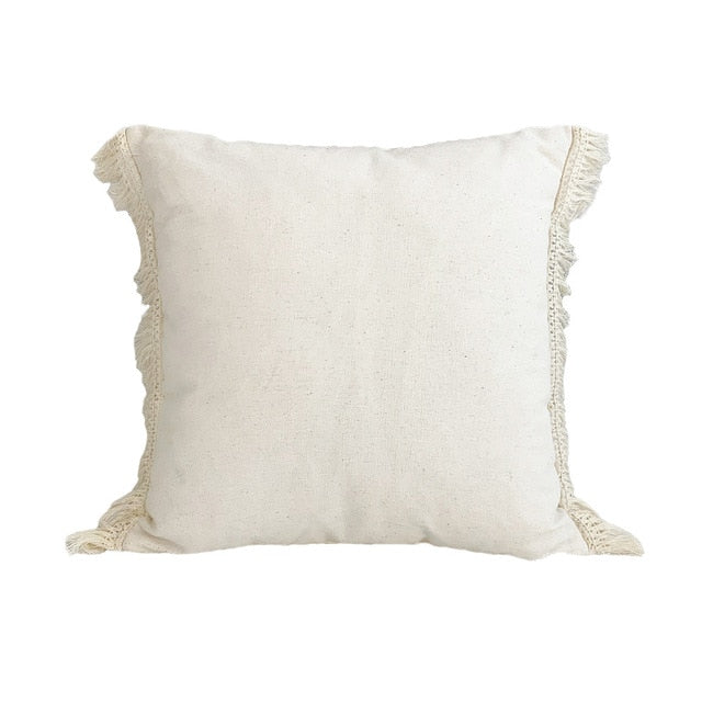 Zen Decor Ideas Boho Style Linen Cotton Pillow Cover