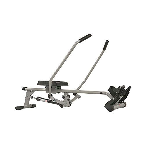 Squats - Full Motion Rowing Machine Rower - 350 lb Weight Capacity and LCD Monitor - Row-N-Ride Trainer