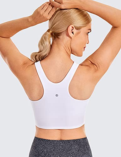 Yoga top with built in bra - comfy elastic fabric yoga top and bra