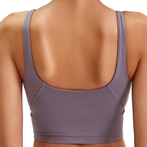 Yoga and Sports Bra - Padded Yoga Top - Cropped Tank Yoga Running Workout Tank Tops