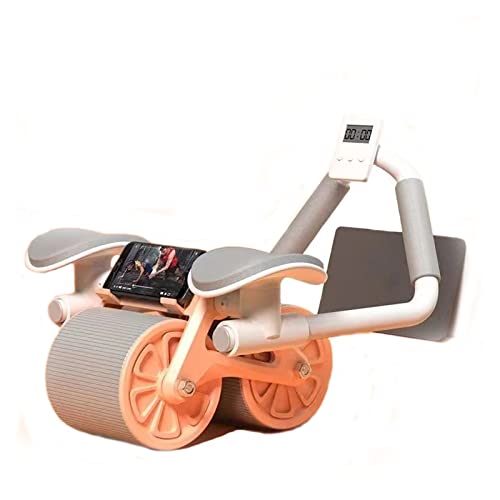 Exercise Roller Wheels Automatic Rebound Belly Wheel Abdominal Wheels - Pilates Wheels