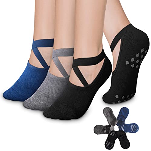 Pilates Socks - Yoga Socks with Grips