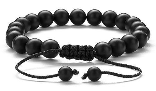 Meditation Gift - Harmony Men and Women Tiger Eye Stone Beads Bracelet Braided Rope Natural Stone Yoga gifts Bracelet Bangle - New Model