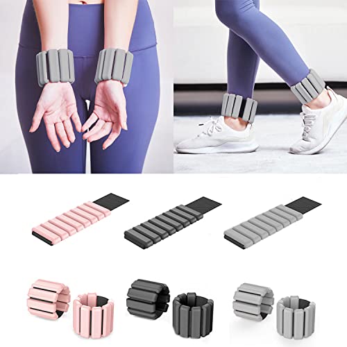 Pilates Weights - Wearable Wrist and Ankle  Weights Set of 2
