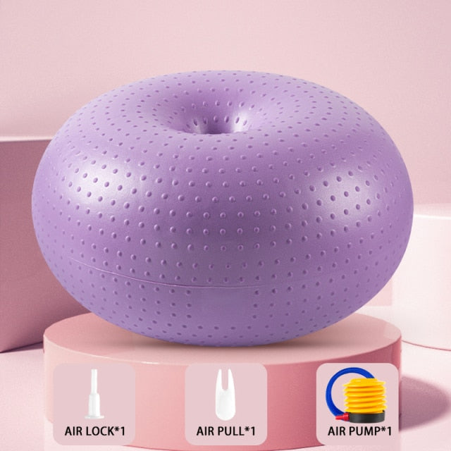Yoga Ball -  Pilates Donut Balance Mat