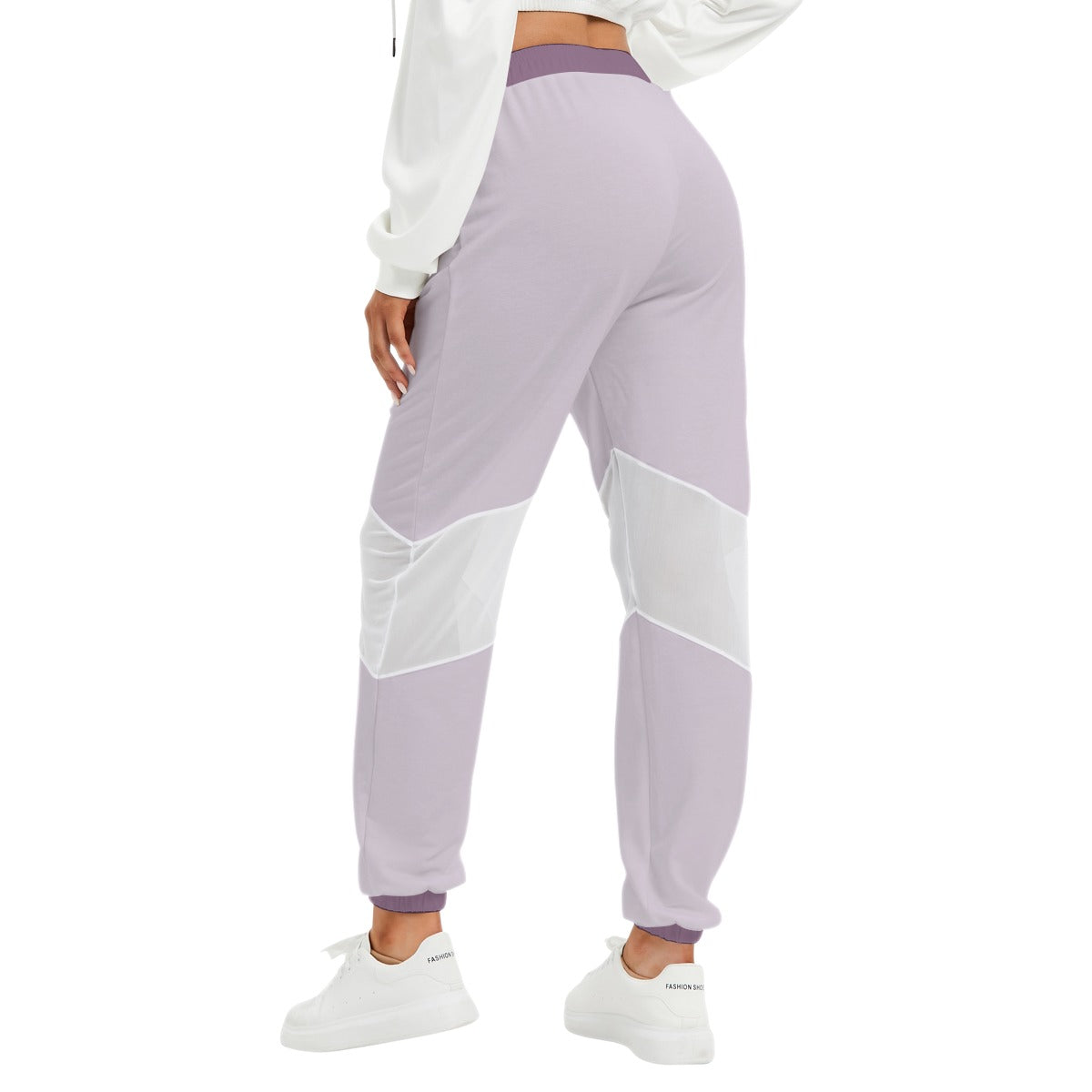 Youth Light Mesh Panelled Yoga Pants