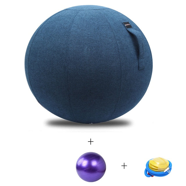 Yoga Ball Chair with Cover and Pump