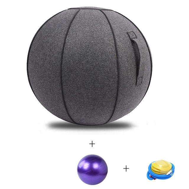 Yoga Ball Chair with Cover and Pump