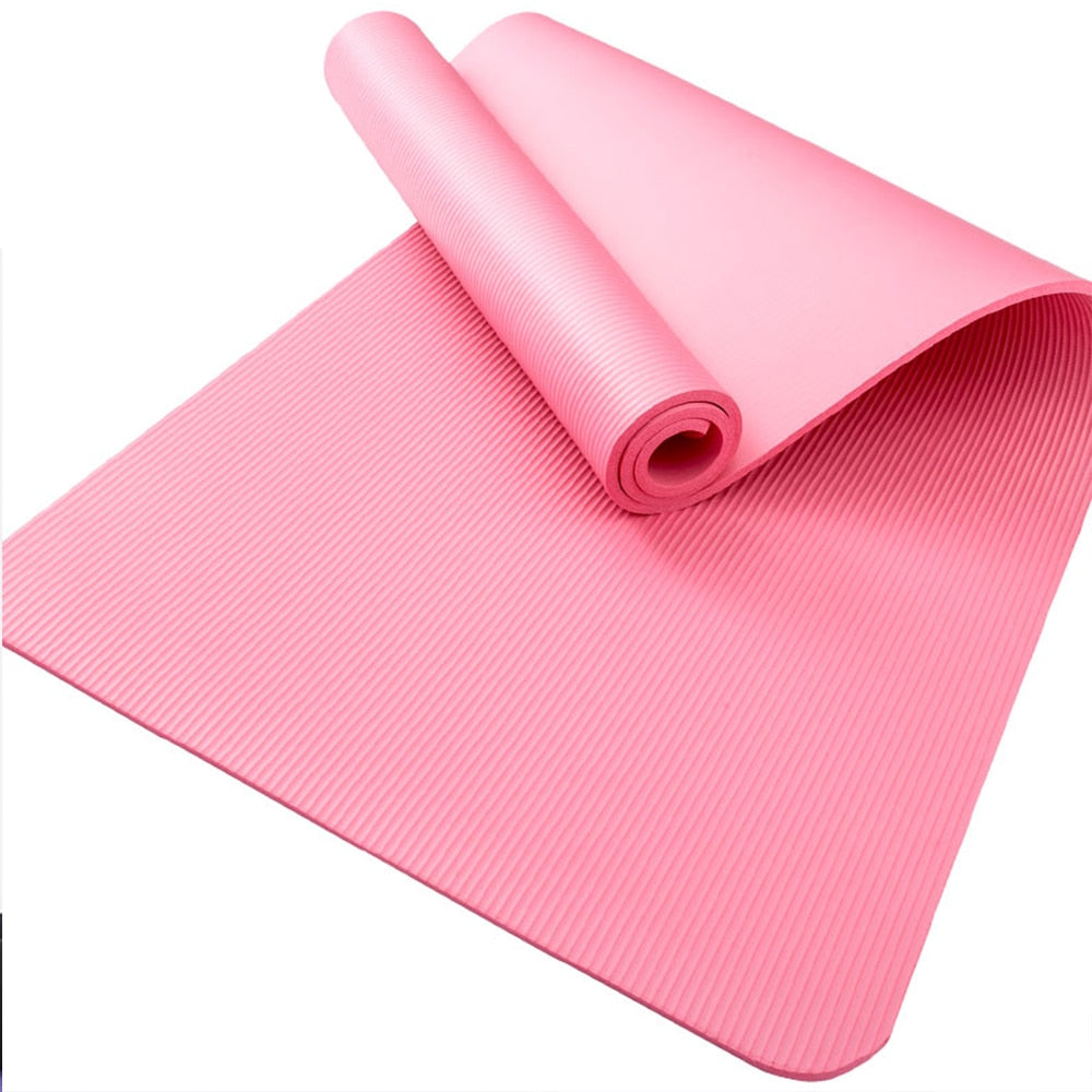 Large and Thick Yoga Mat - Non-Slip Yoga and Pilates Mat - Mat for pilates wall unit