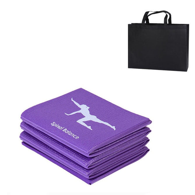 Thick Non-slip PVC Foldable Yoga Mat