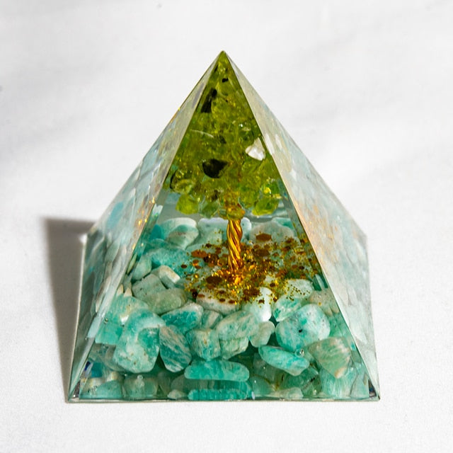 Natural Crystal Pyramid- Zen Decor Ideas