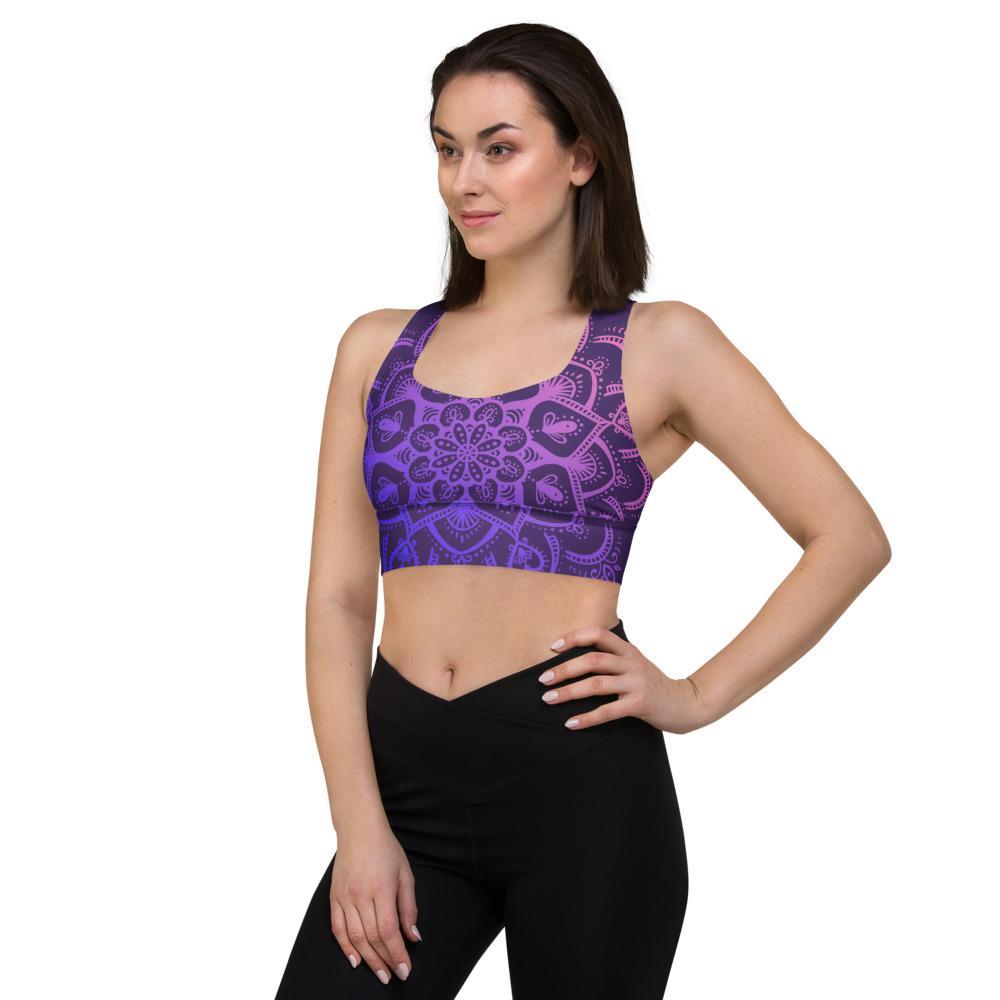 Fashionable Longline Yoga  Bra