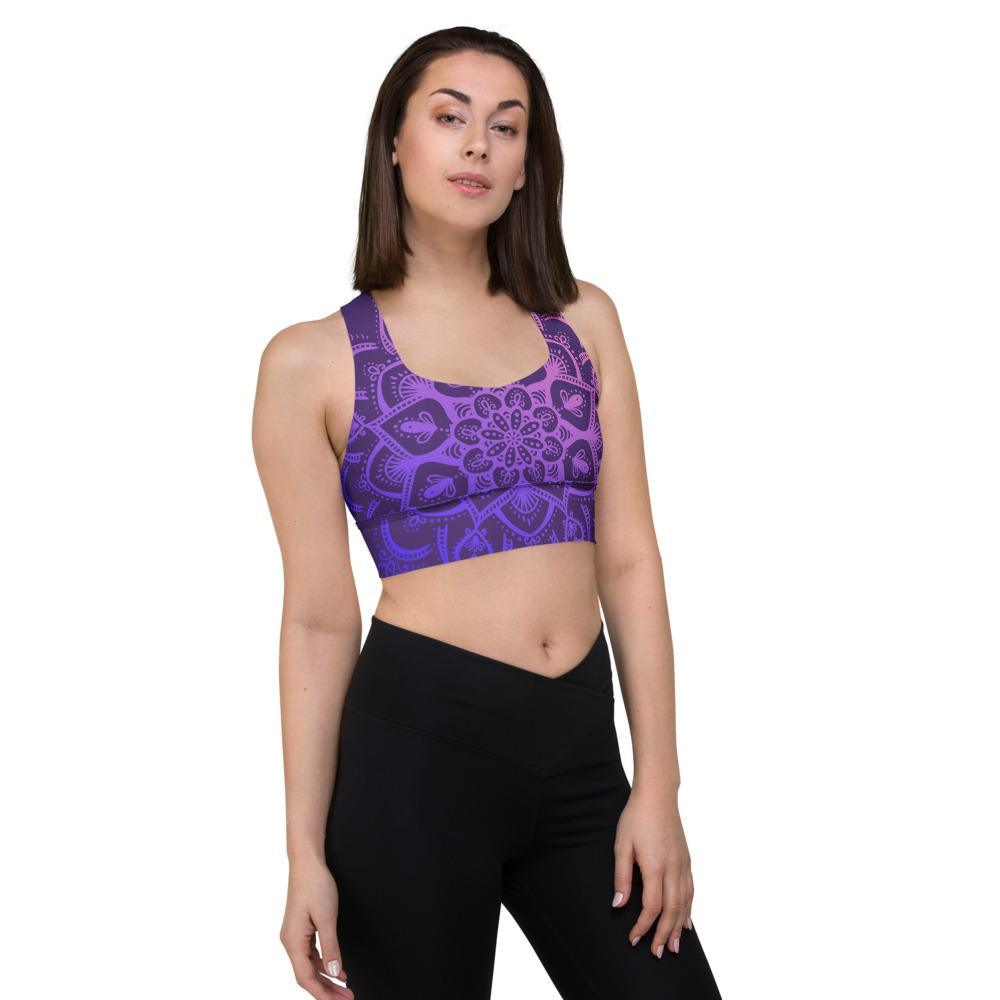 Fashionable Longline Yoga  Bra