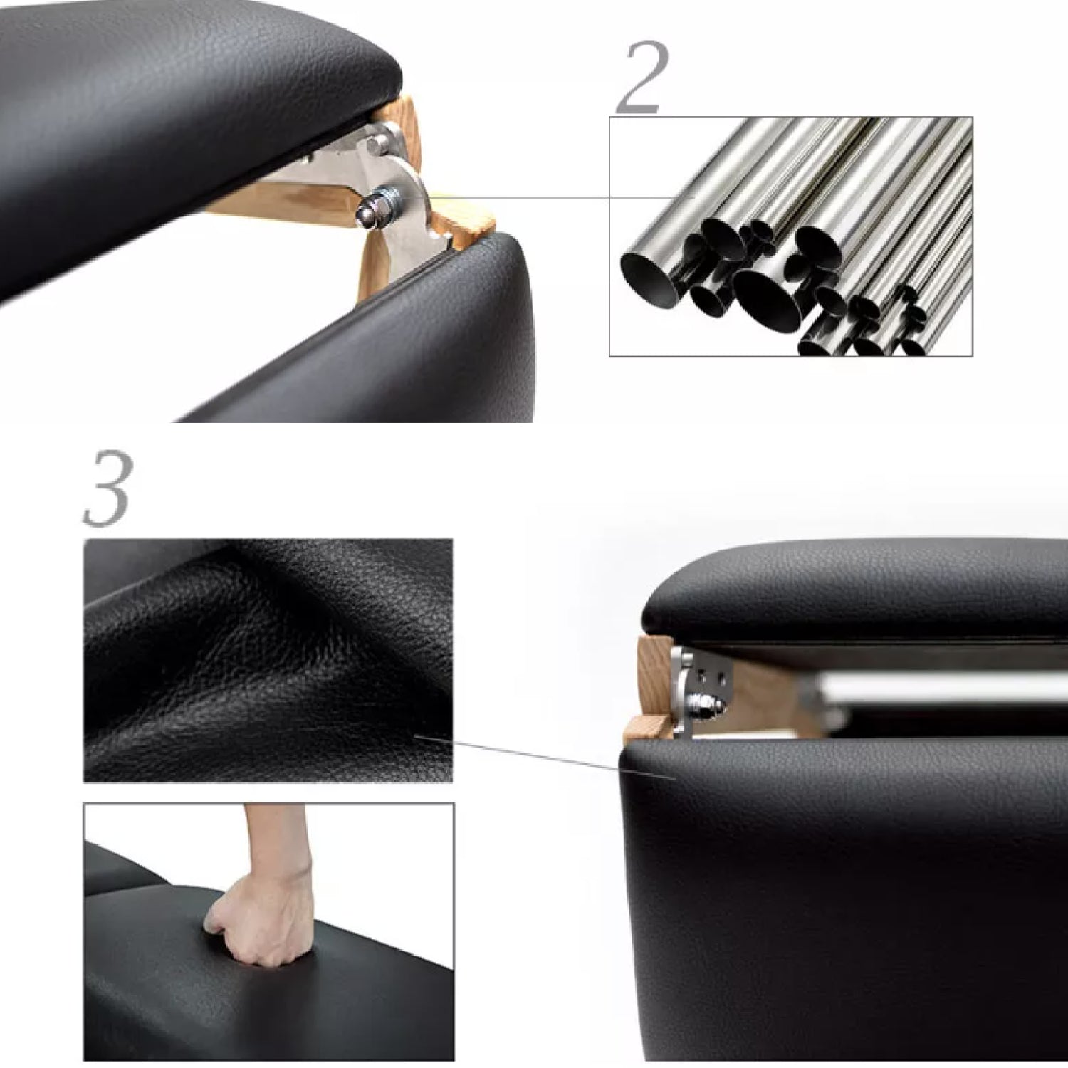 Pilates Foldable ABS Board Chair and Yoga Bed - 3 ways of using