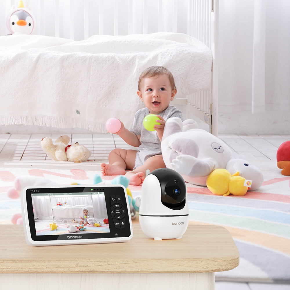 bonoch baby monitor helps you monitor your baby's status when using cry it out method