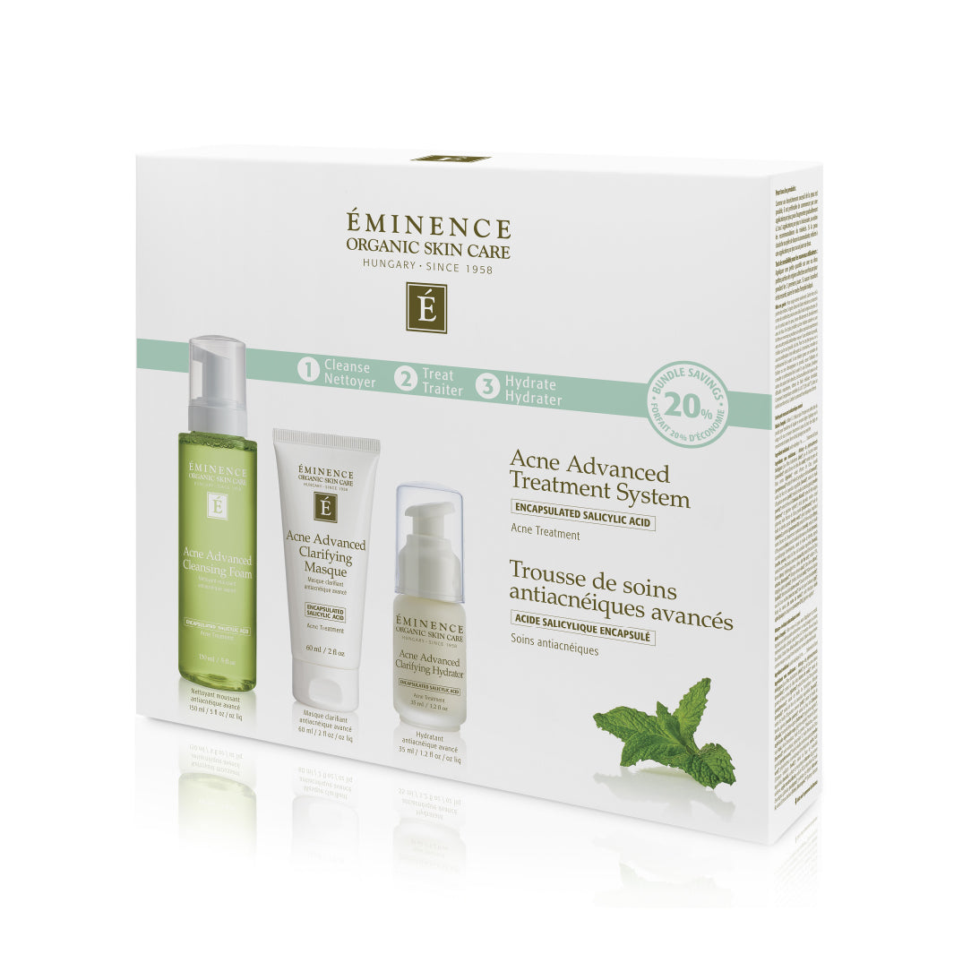  Eminence Organics Acne Advanced Treatment System 