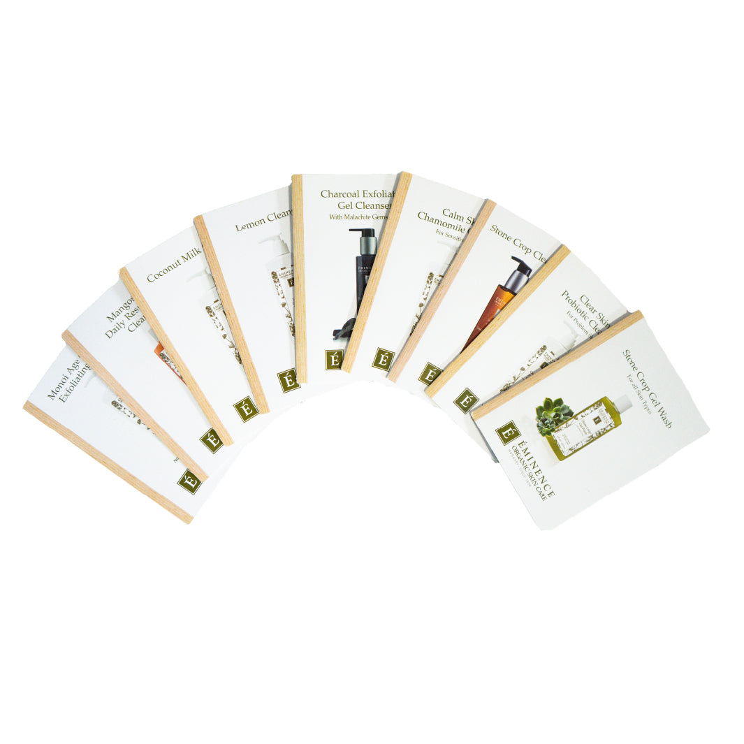  Eminence Organics Find Your Cleanser Sample Set 