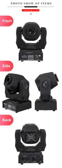 LED 60W Gobos Moving Head Lighting DJ Festivals Disco Home DJ Disco Stage Theater