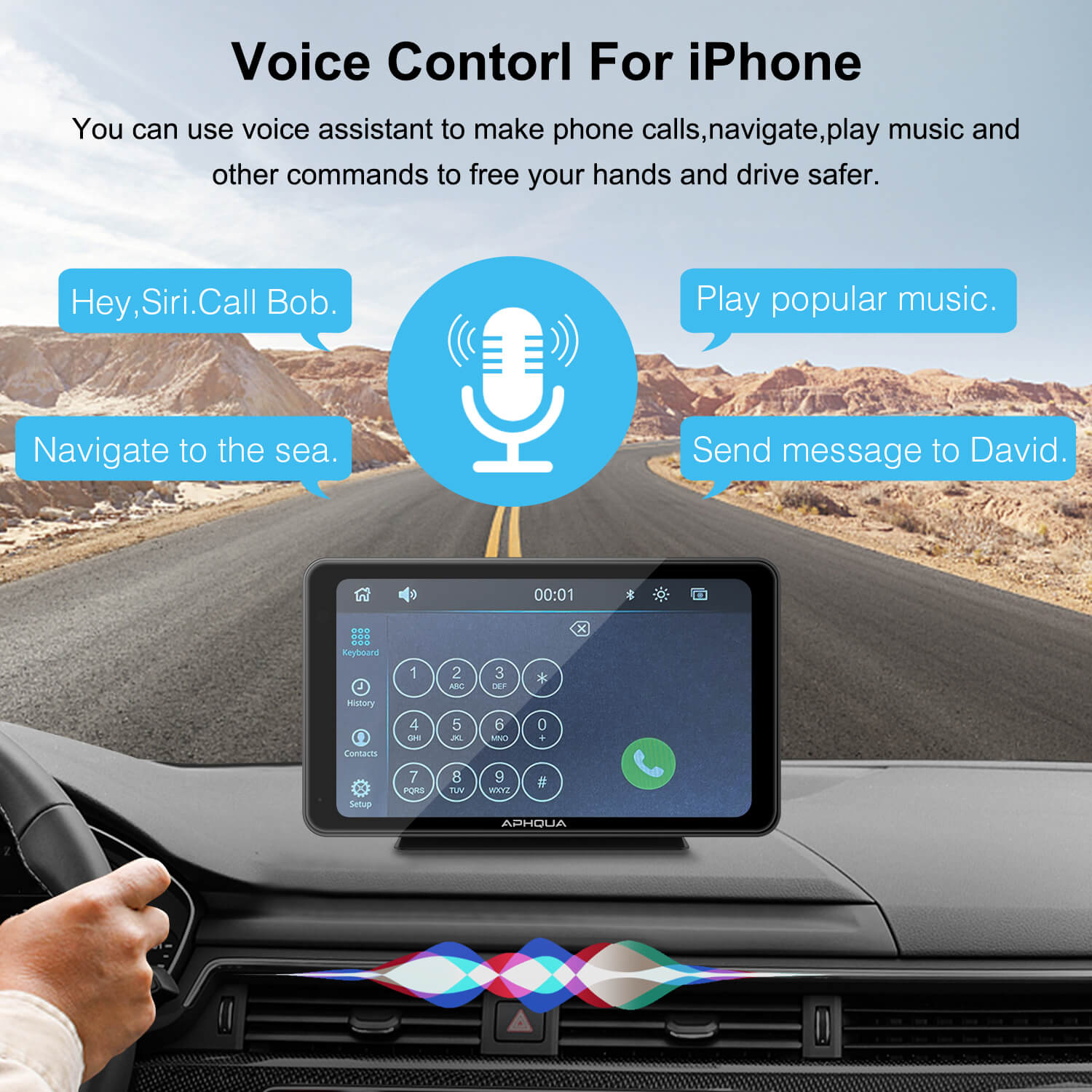 Android 12 7'' Car Radio Stereo Autoradio GPS WiFi Mirror Link