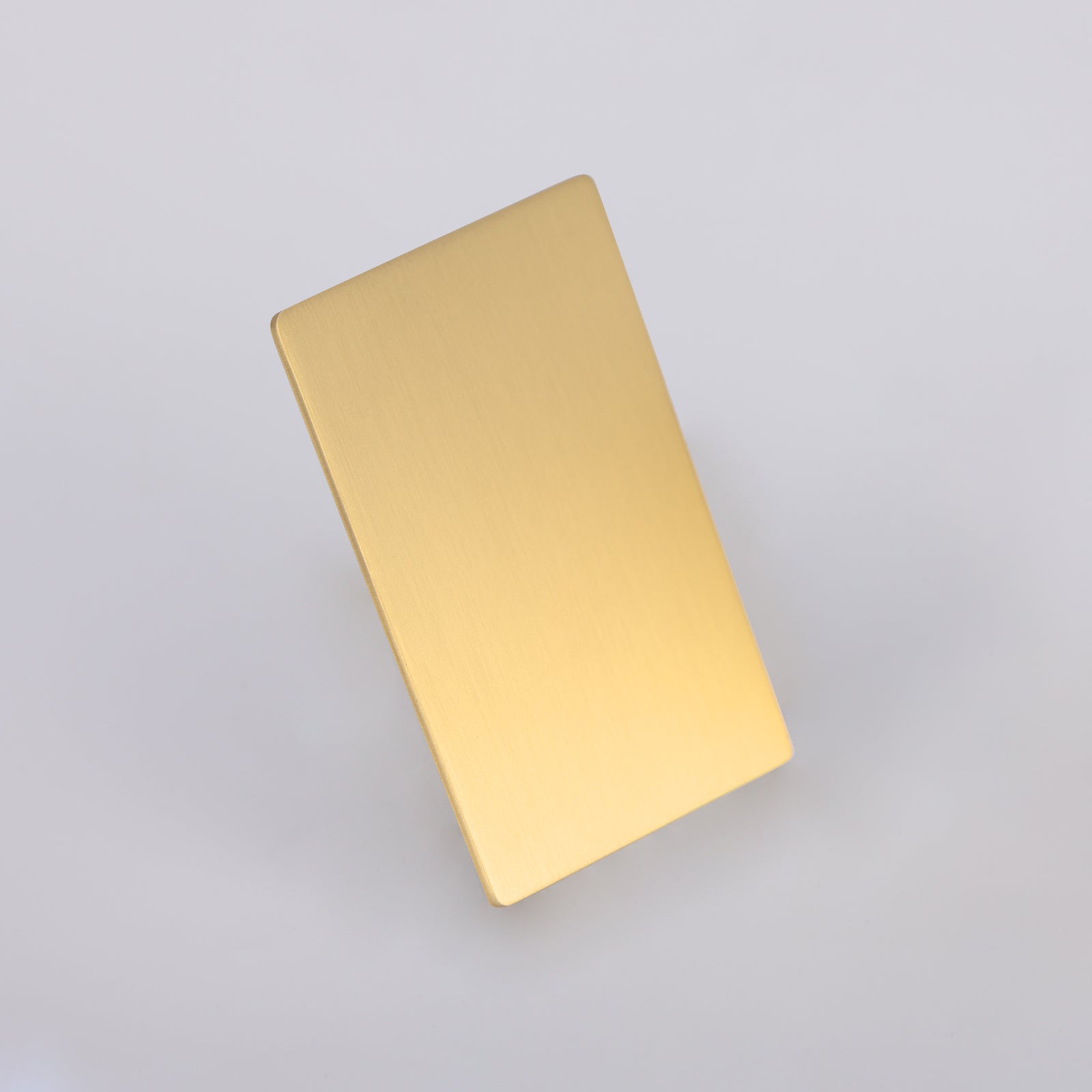 Akicon Brushed Gold Stainless Steel Sample