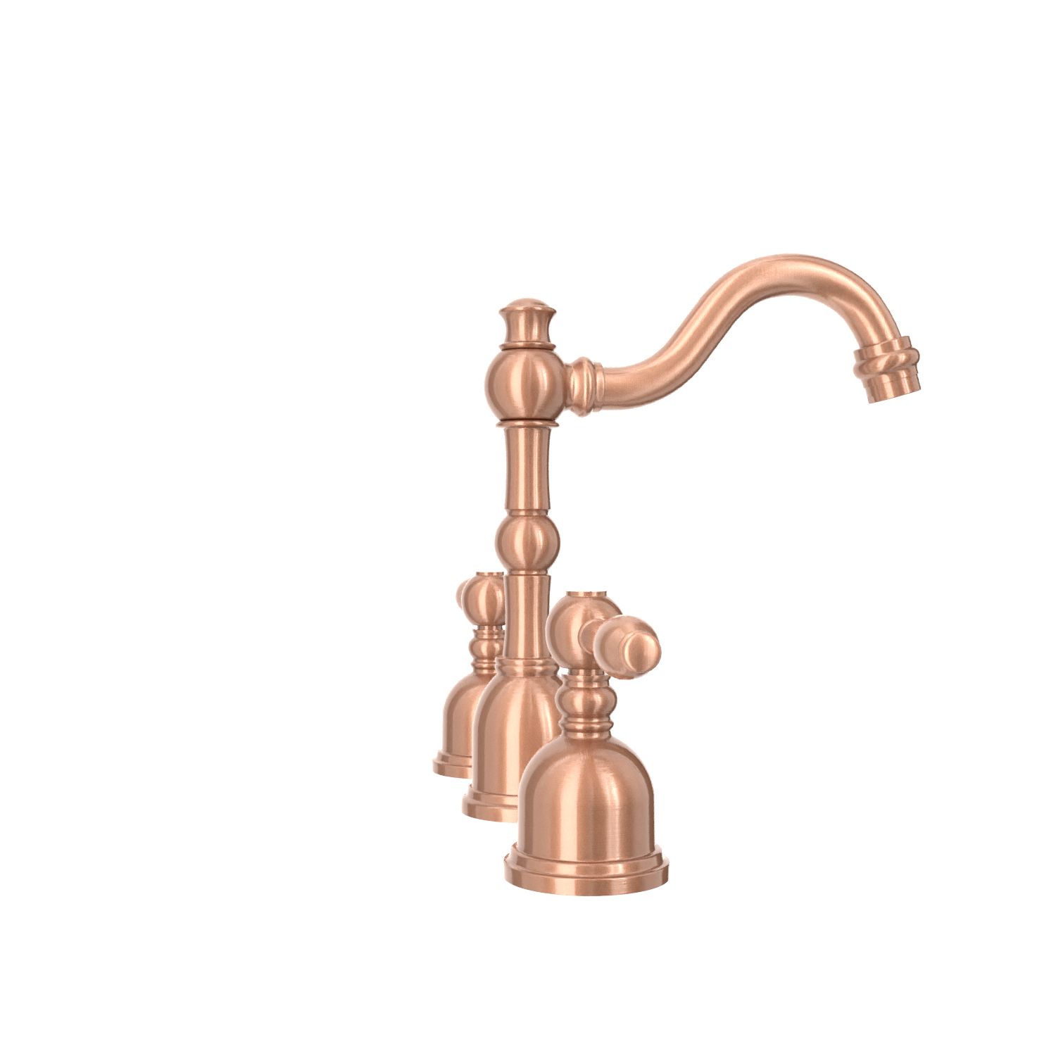 Two-Handle Copper Widespread Bathroom Sink Faucet - AK41518C