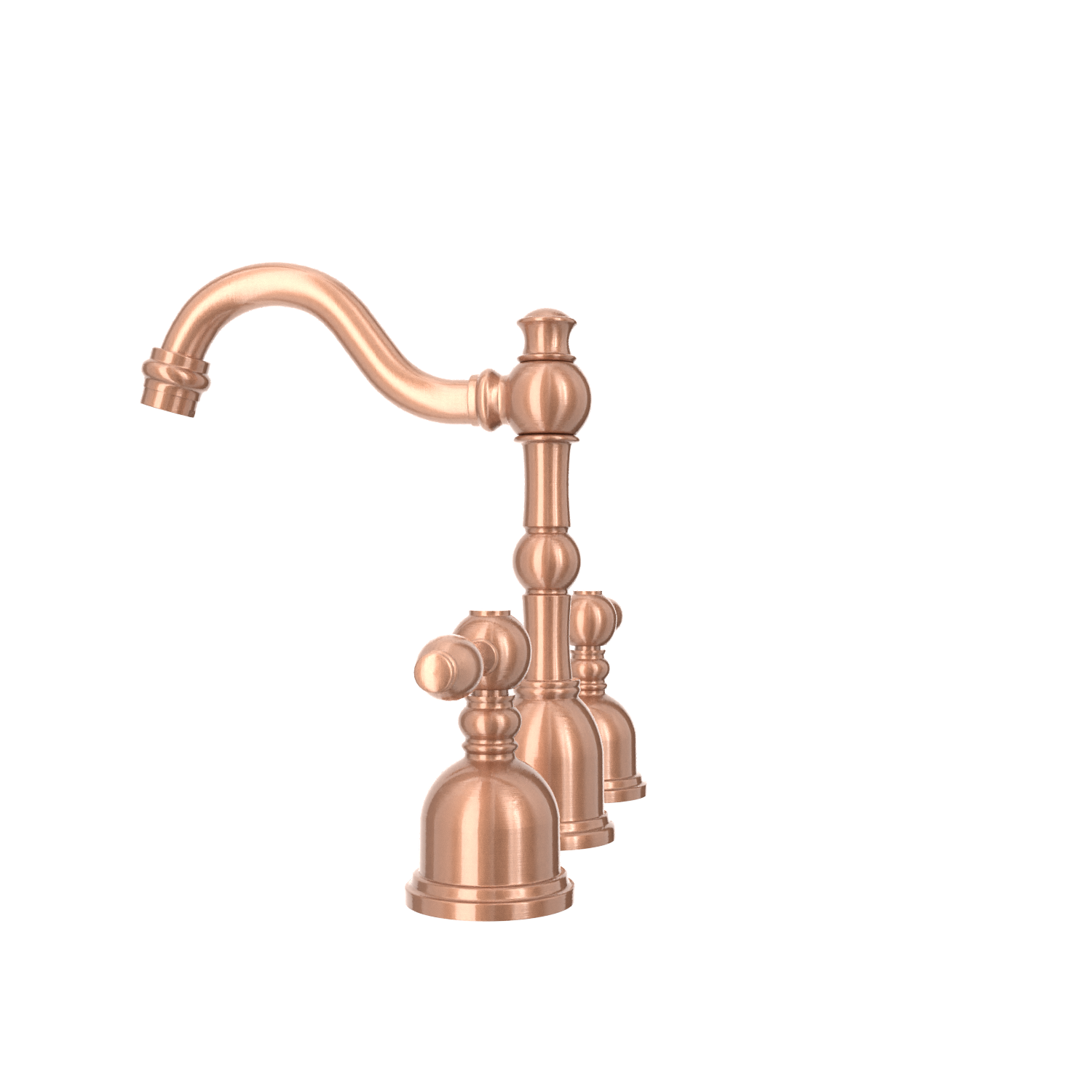 Two-Handle Copper Widespread Bathroom Sink Faucet - AK41518C