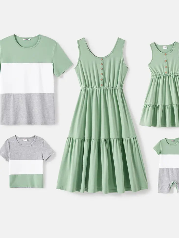 Girls Green Dress