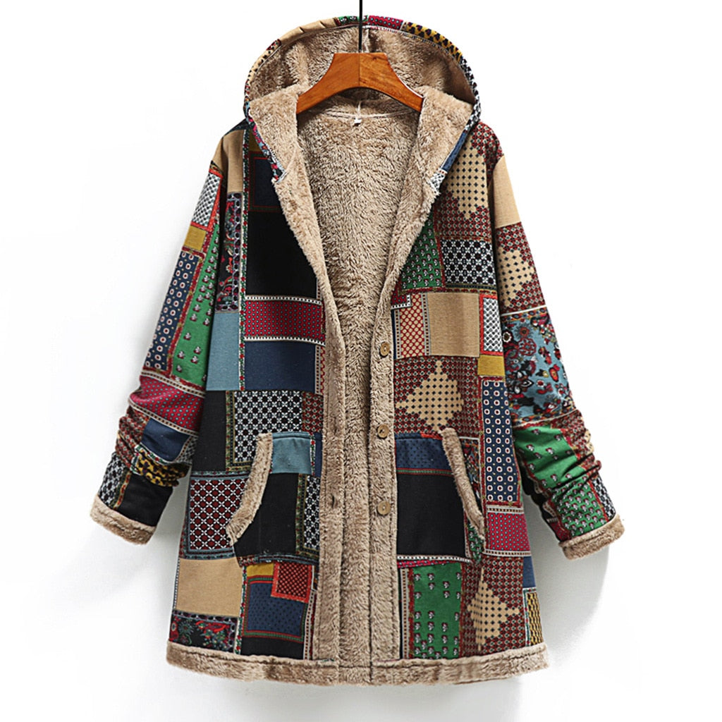 2023 Winter Vintage Women Coat