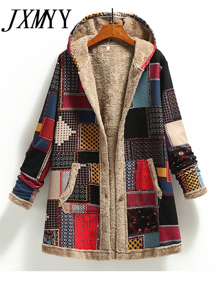 2023 Winter Vintage Women Coat