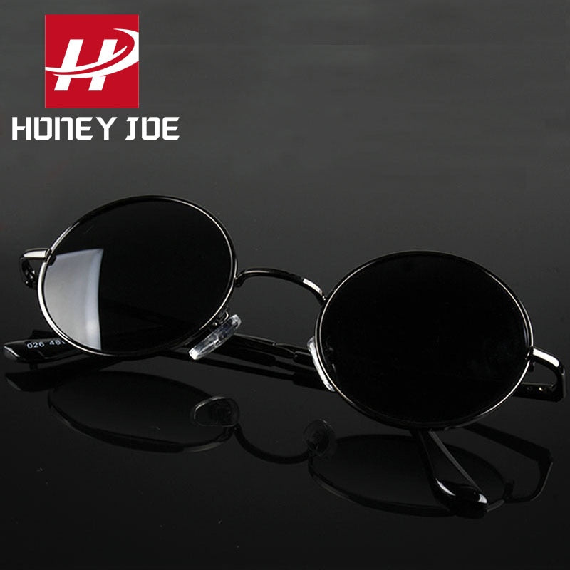 Vintage Round Polarized Sunglasses