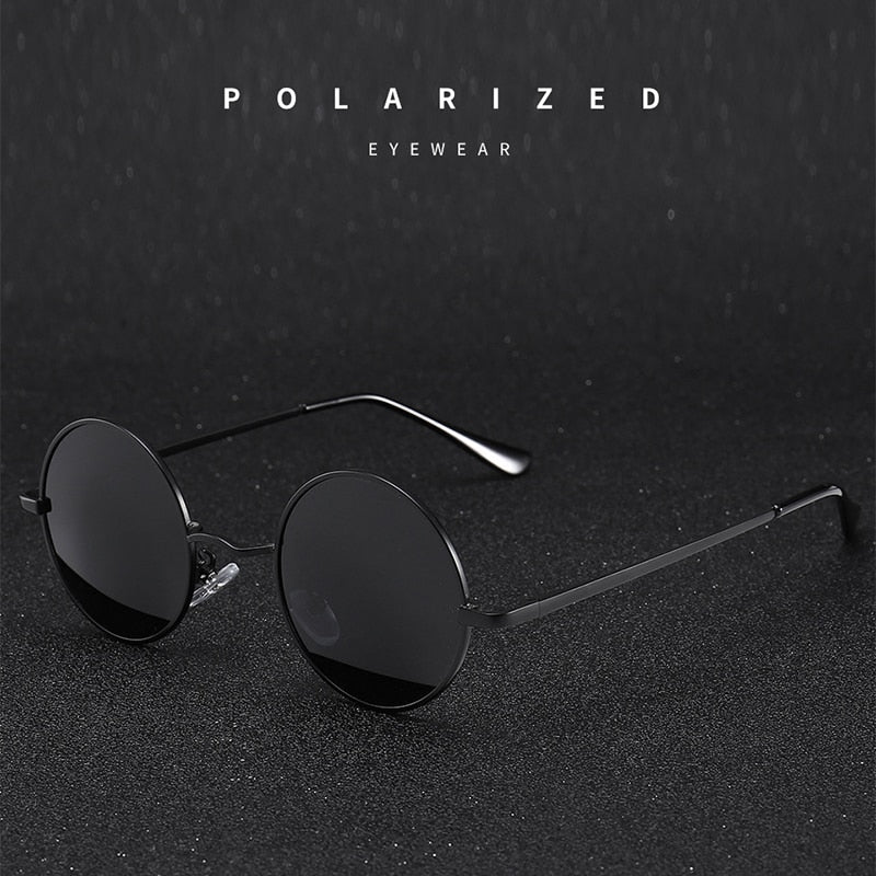 Vintage Round Polarized Sunglasses