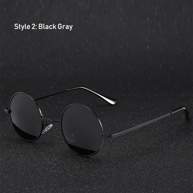 Vintage Round Polarized Sunglasses