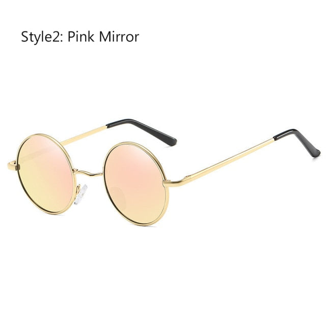 Vintage Round Polarized Sunglasses