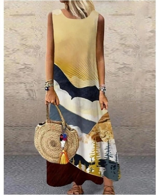 Summer Long Dress  For Women