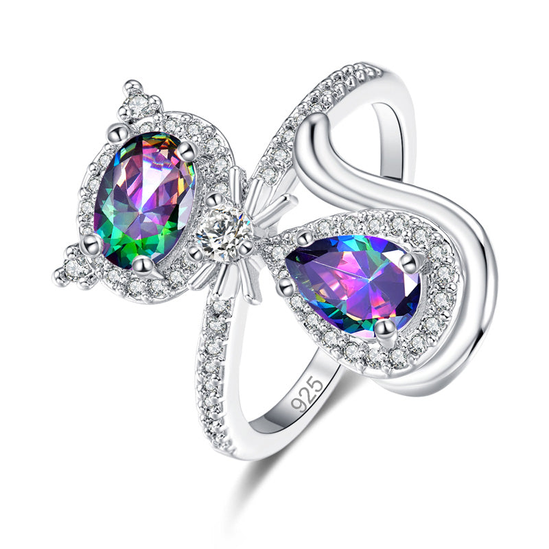 Creative zircon ring jewelry